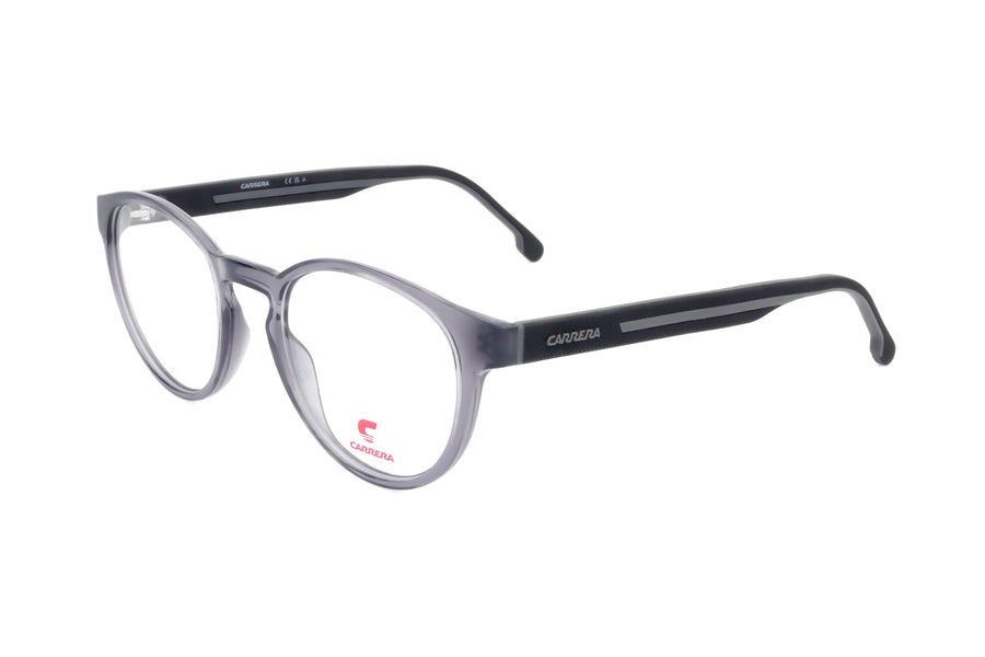 Preloved - Carrera Mens 50 Mm Grey Black Eyeglasses Carrera8886-R6s-50 One Color