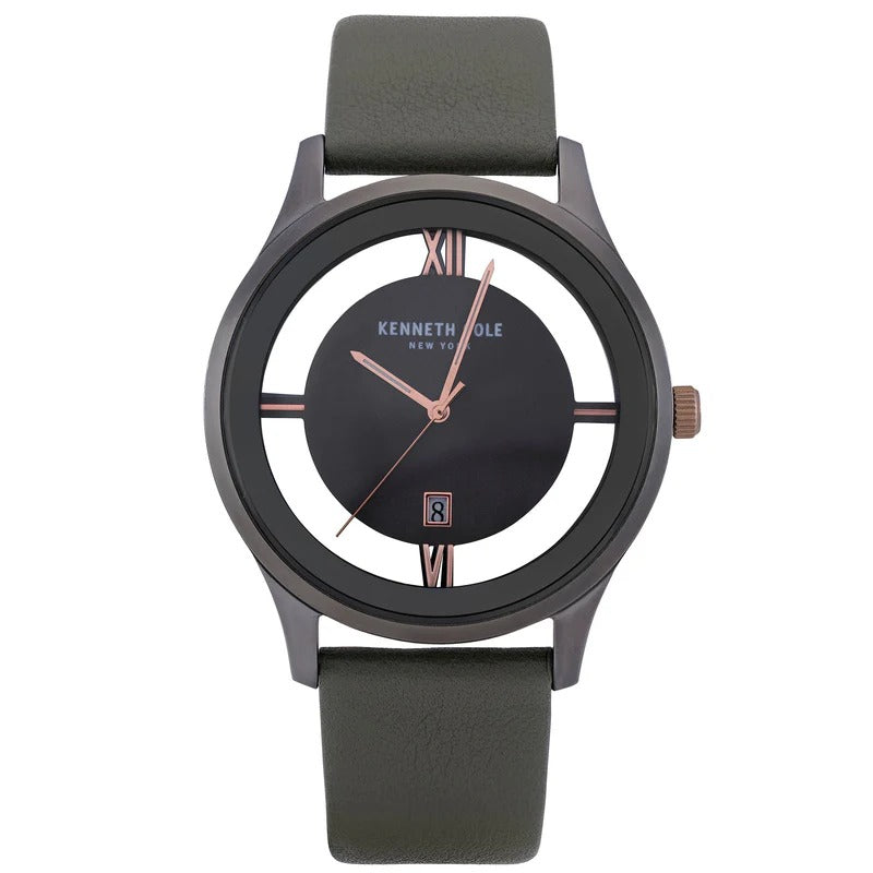 Preloved - Kenneth Cole Mens 44mm Quartz Watch Kc50979011 One Color Watches