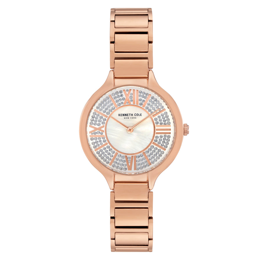 Preloved - Kenneth Cole Womens 33mm Quartz Watch Kc51054002 One Color Watches