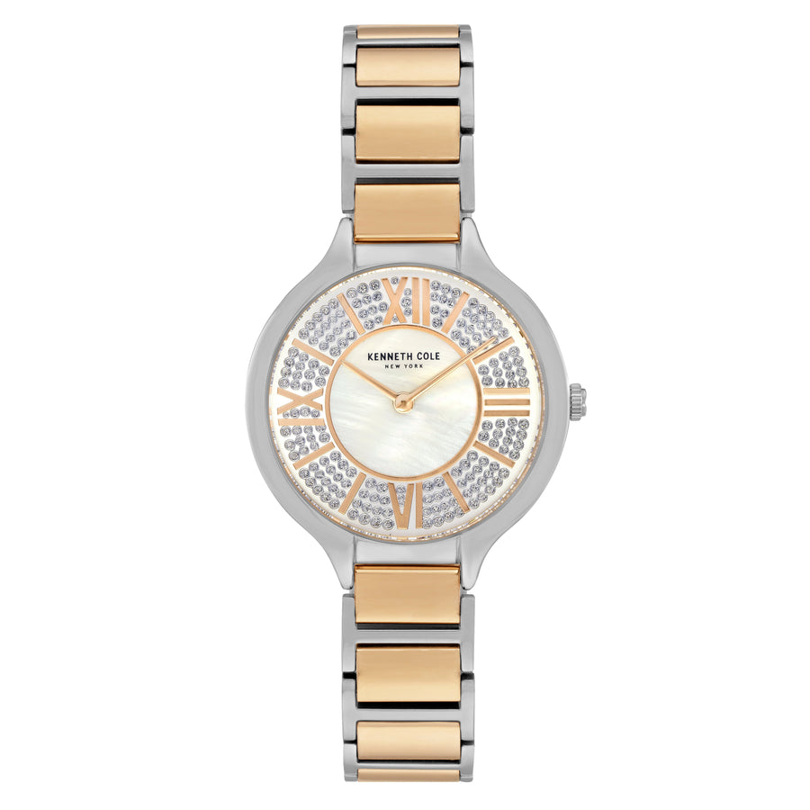 Preloved - Kenneth Cole Womens 33mm Quartz Watch Kc51054004 One Color Watches