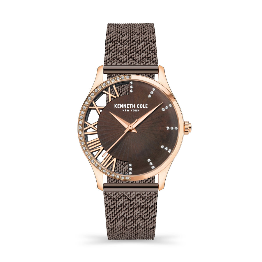 Preloved - Kenneth Cole Womens 36mm Quartz Watch Kcwlg2126104 One Color Watches