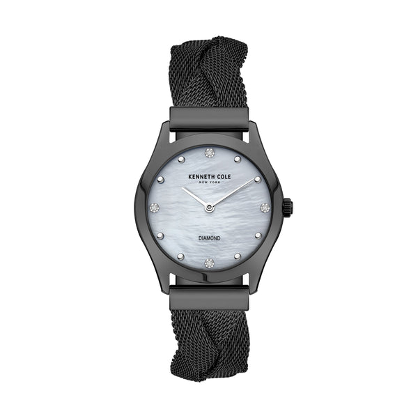 Preloved - Kenneth Cole Womens 34mm Quartz Watch Kcwlg2105703 One Color Watches