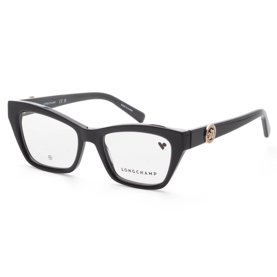 Preloved - Longchamp Womens 51mm Black Eyeglasses Lo2762-001 One Color