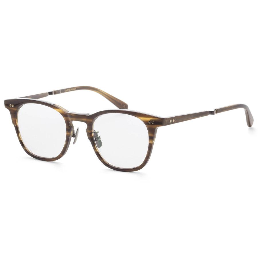 Preloved - Garrett Leight Mens Wright C 47mm Kelp Eyeglasses Ml1026-47-Klp-Pw One Color