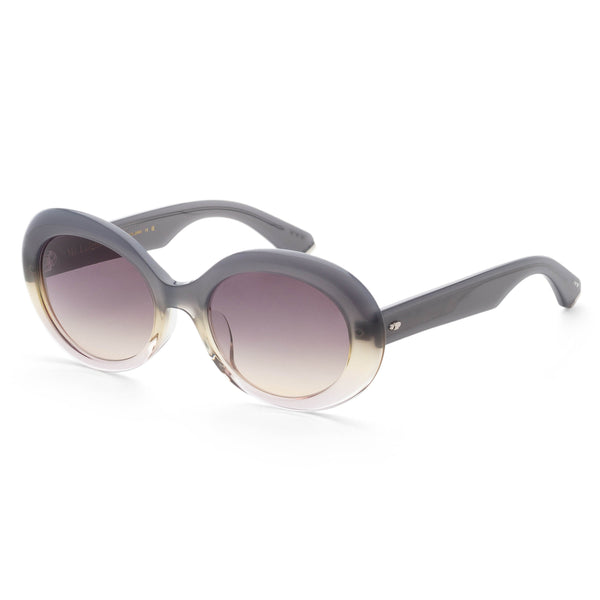 Preloved - Garrett Leight Womens Portia 54mm Perwinkle Fade Platinum Sunglasses Ml2053 One Color