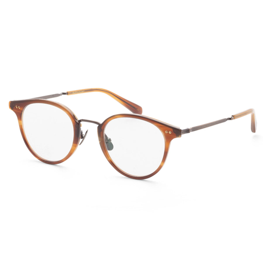 Preloved - Garrett Leight Unisex Marmont 46mm Beachwood Eyeglasses Ml3038-46-Bw-Atg One Color