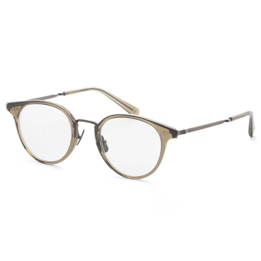 Preloved - Garrett Leight Unisex Marmont 46mm Hunter Eyeglasses Ml3038-46-Hun-Pw One Color