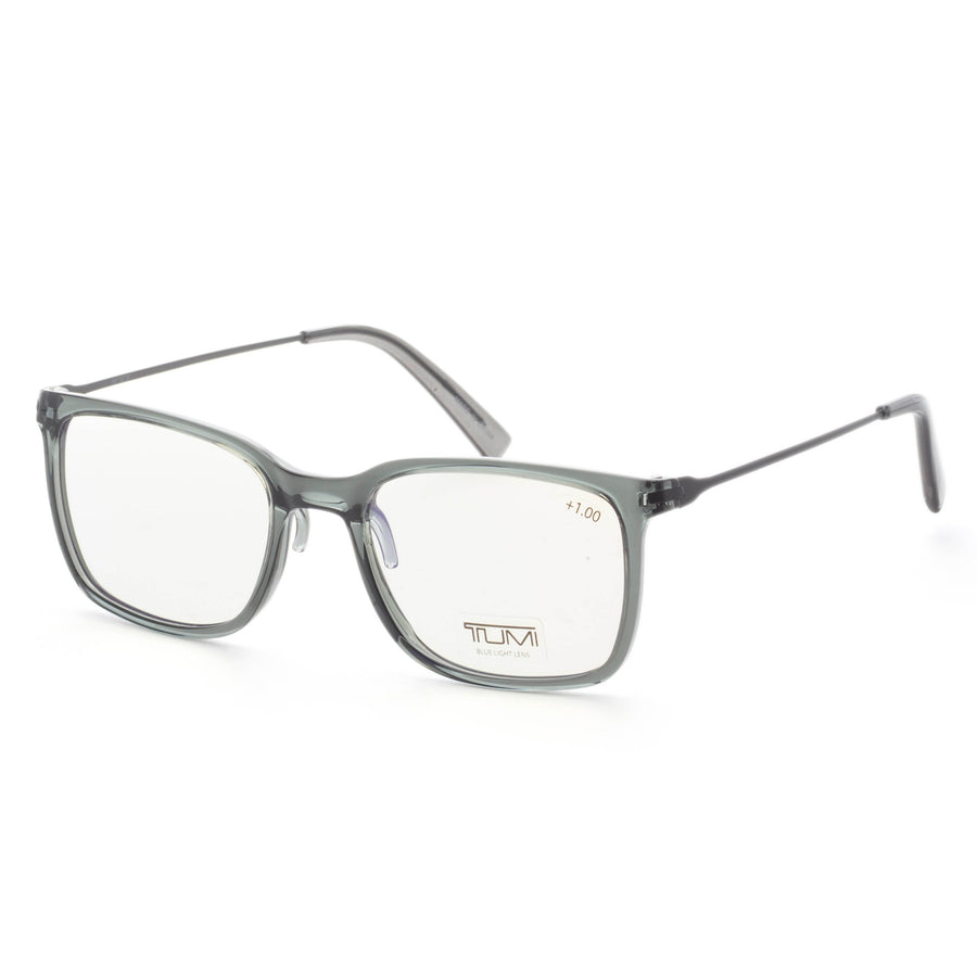 Preloved - Tumi Mens 53mm Crystal Eyeglasses Vtu803530tea10 One Color