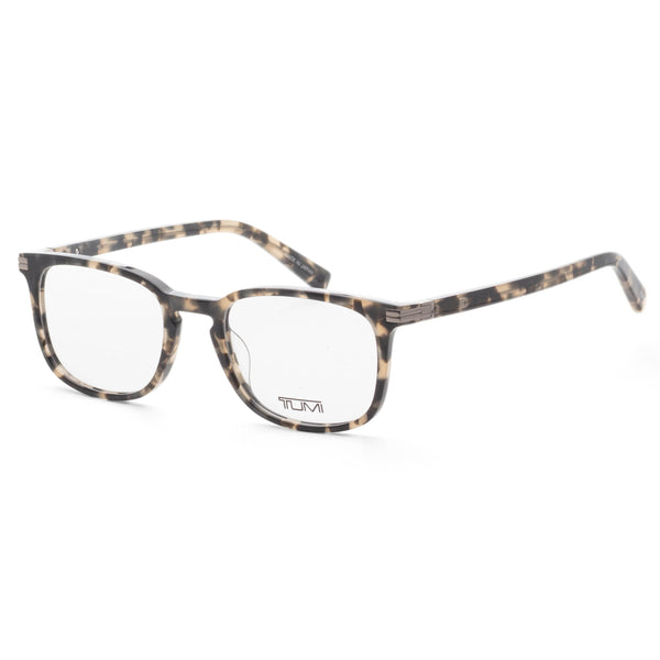 Preloved - Tumi Mens 52mm Grey Havana Eyeglasses Vtu0185206k3 One Color