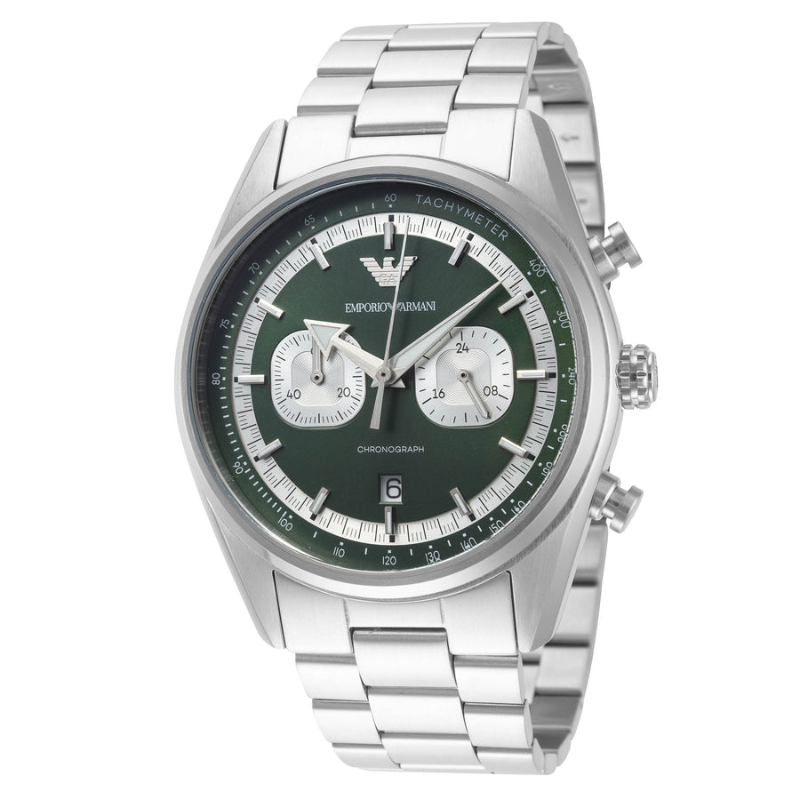Preloved - Emporio Armani Mens Racer 42mm Quartz Chronograph Watch Ar11637 One Color Watches