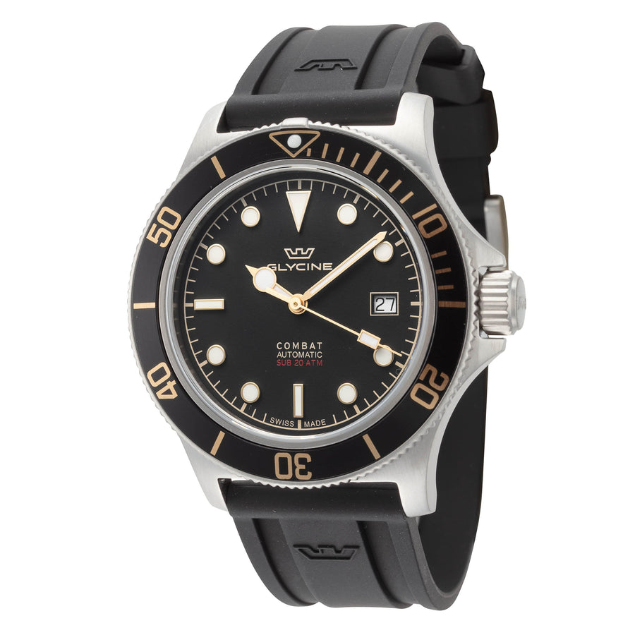 Preloved - Glycine Mens Combat Sub 42mm Automatic Watch Gl0326 One Color Watches