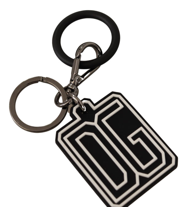 Dolce & Gabbana Brass key case in black