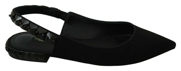 Dolce & Gabbana 85% Silk 10% Viscose 5% Elastane flat in black