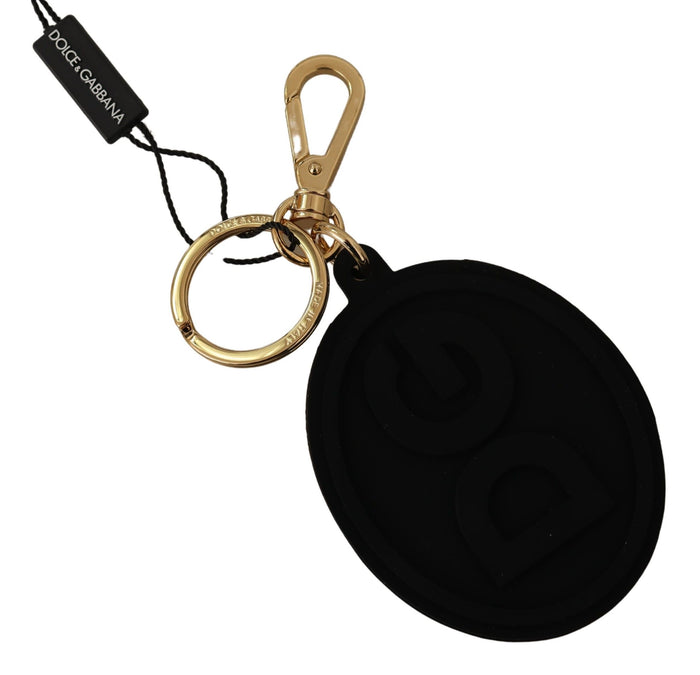 Dolce & Gabbana Brass key case in black — view 2