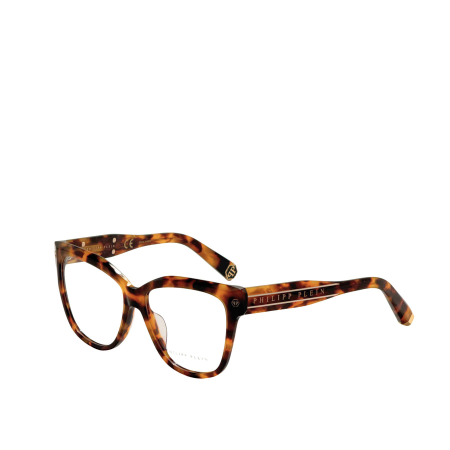 Preloved - Philipp Plein Womens 55mm Havana Miele Eyeglasses Vpp051m550728 One Color