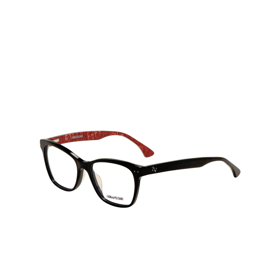 Preloved - Zadig & Voltaire Mens 51mm Black Eyeglasses Vzv020510700 One Color