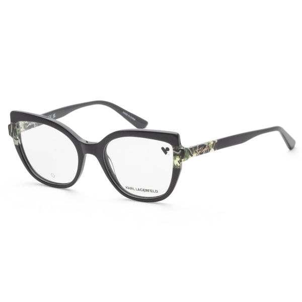 Preloved - Karl Lagerfeld Womens 54mm Black Marble Eyeglasses Kl6132-013-54 One Color