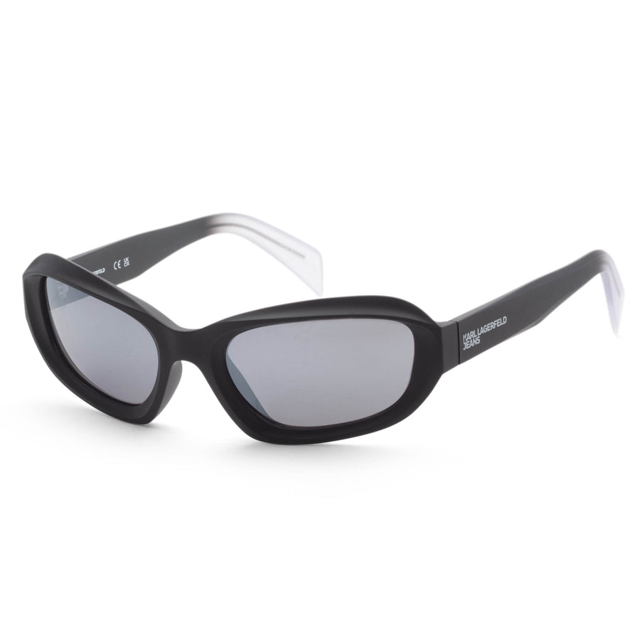 Preloved - Karl Lagerfeld Unisex 57mm Black Crystal Sunglasses Klj6200s-005-57 One Color