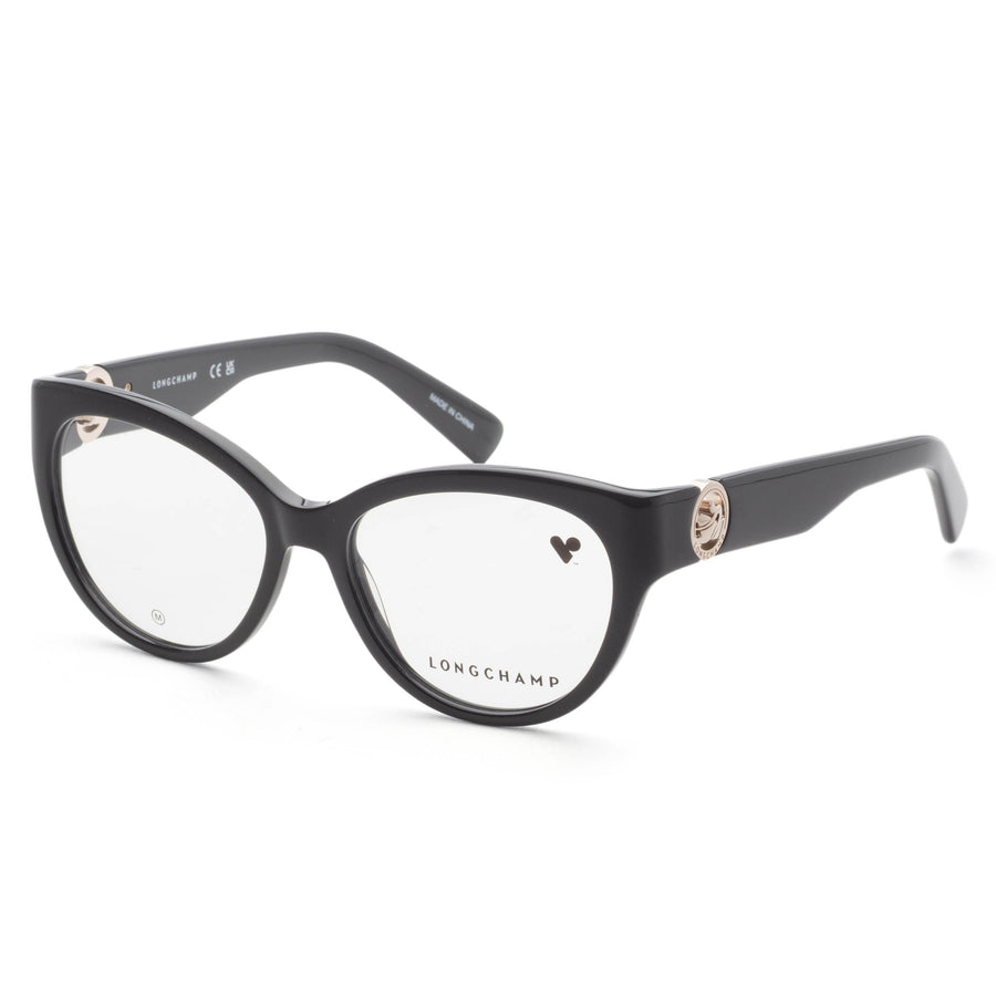 Preloved - Longchamp Womens 53mm Black Eyeglasses Lo2728-001-53 One Color