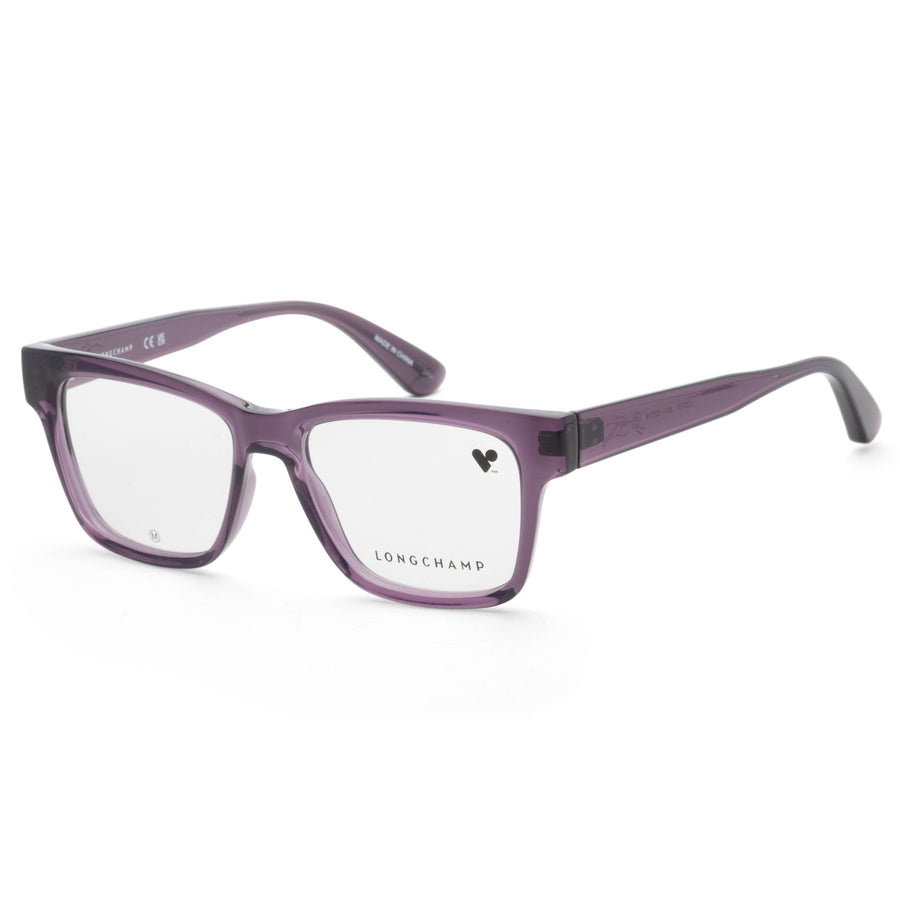 Preloved - Longchamp Womens 52mm Transparent Purple Eyeglasses Lo2737-501 One Color