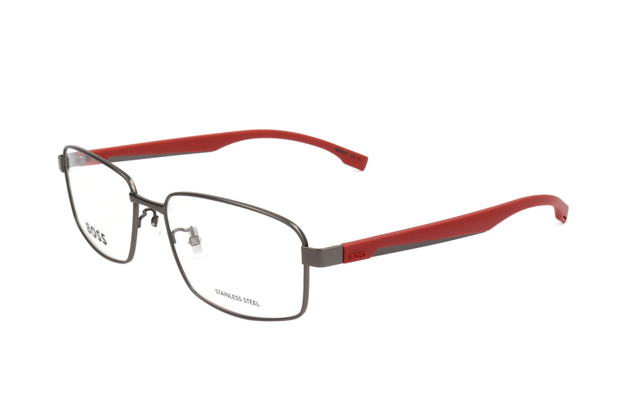 Preloved - Hugo Boss Mens 57mm Matte Dark Ruthenium Eyeglasses Boss1470-F-R80-57 One Color