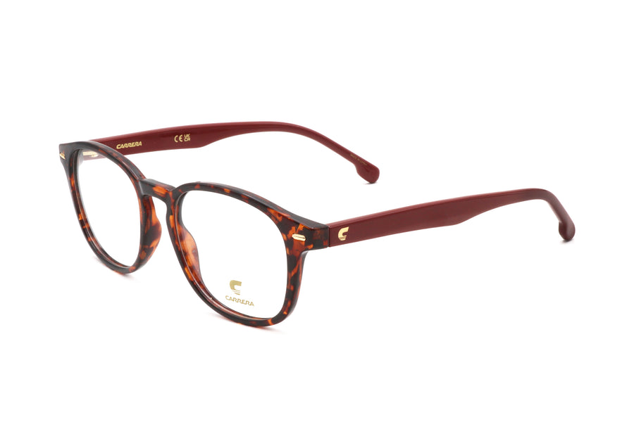 Preloved - Carrera Mens 49 Mm Havana Red Eyeglasses Carrera2043t-O63-49 One Color