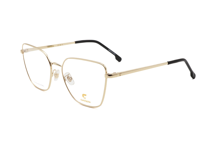 Preloved - Carrera Womens 55 Mm Gold Black Eyeglasses Carrera3022-Rhl-55 One Color