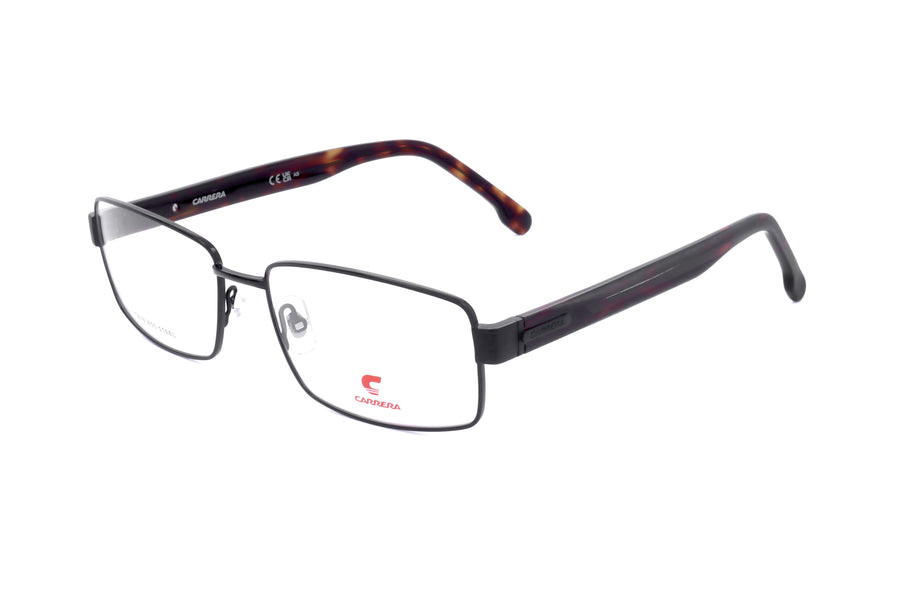 Preloved - Carrera Mens 57 Mm Black Eyeglasses Carrera8887-807-57 One Color