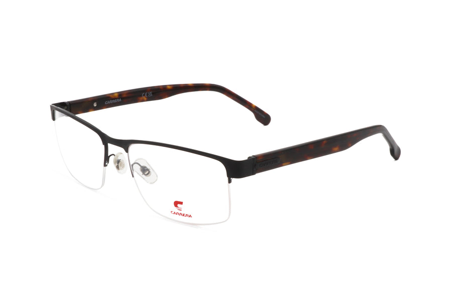 Preloved - Carrera Mens 58 Mm Black Eyeglasses Carrera8888-807-58 One Color