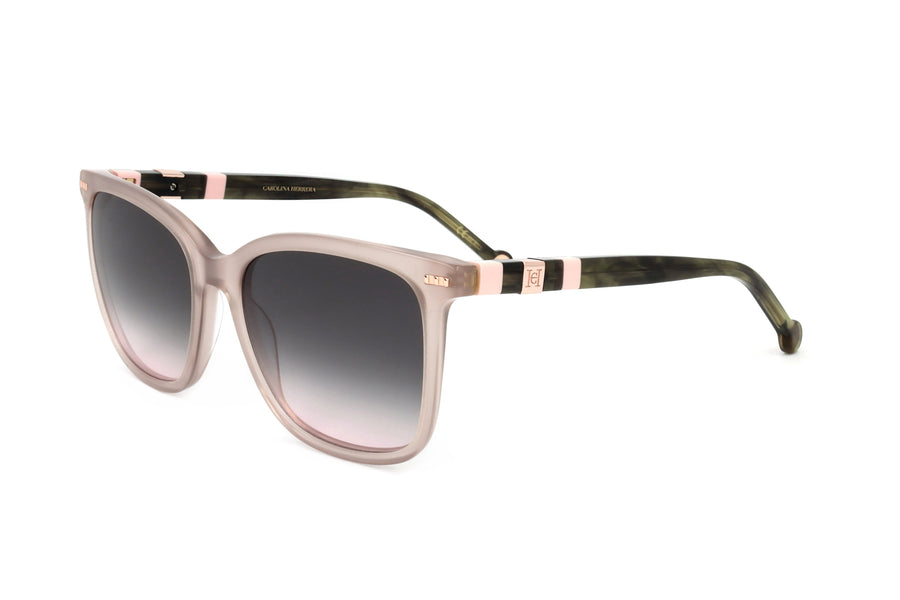 Preloved - Carolina Herrera Womens 57mm Green Nude Sunglasses Ch0045s-03io-Jp One Color