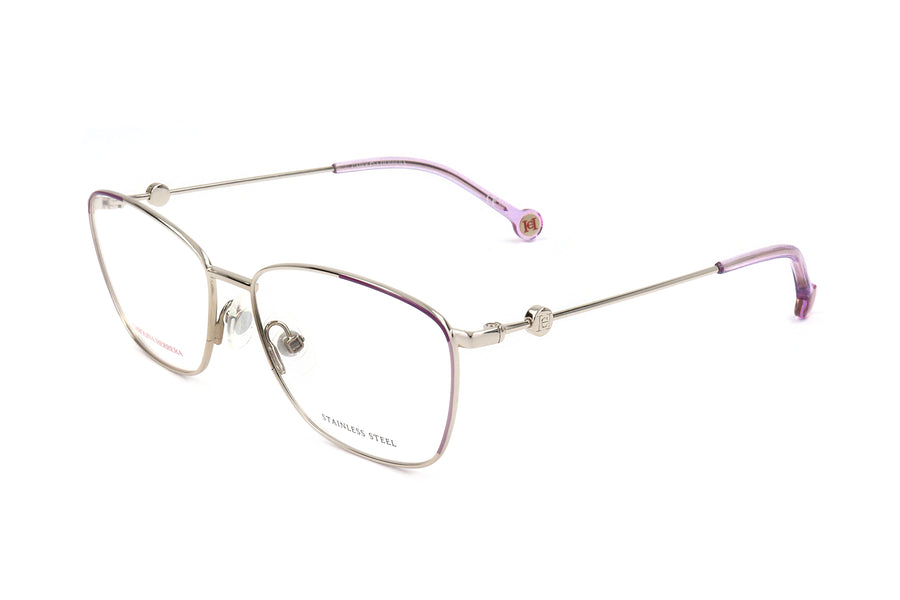 Preloved - Carolina Herrera Womens 57mm Gold Violet Eyeglasses Ch0060-S9e-57 One Color