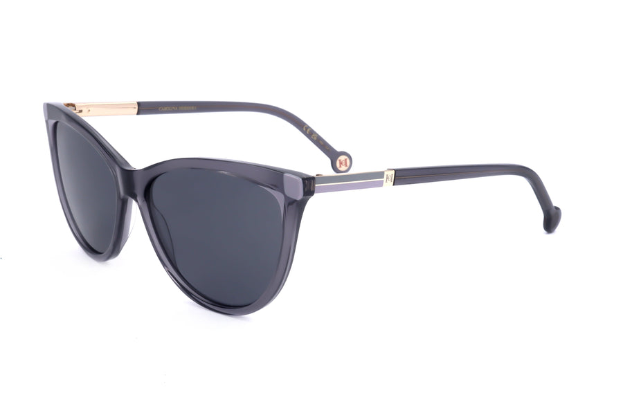 Preloved - Carolina Herrera Womens 57mm Grey Violet Sunglasses Her0141-S-Zlp-57 One Color