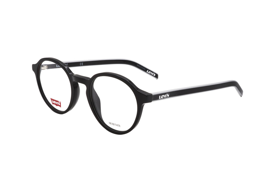Preloved - Levis Unisex Fashion 49 Mm Black Eyeglasses Lv1023-0807-21 One Color