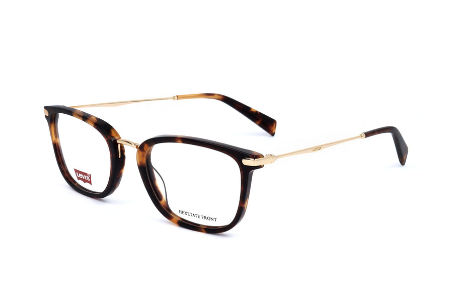 Preloved - Levis Womens 52 Mm Havana Eyeglasses Lv5007-05l-52 One Color