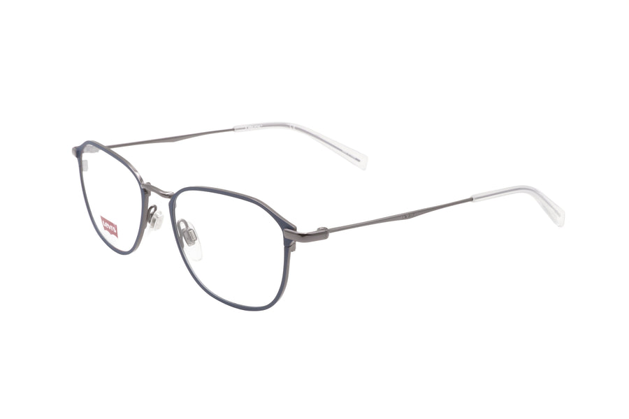 Preloved - Levis Mens 52 Mm Matte Blue Eyeglasses Lv5010-Fll-52 One Color