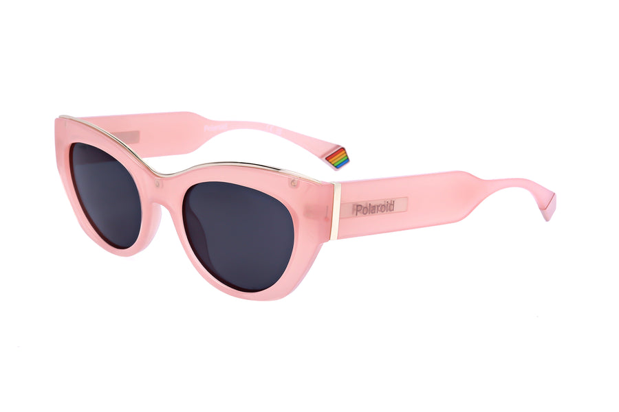 Preloved - Polaroid Womens 50 Mm Pink Sunglasses Polarized Pld6199-S-X-35j-50 One Color
