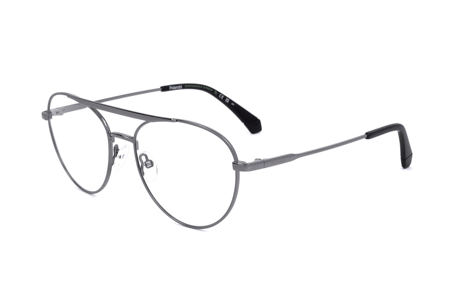 Preloved - Polaroid Unisex 55 Mm Dark Ruthenium Eyeglasses Pldd513-Kj1-55 One Color