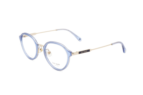 Preloved - Kate Spade Womens 49mm Blue Glitter Eyeglasses Tulip-Fj-Joo-49 One Color