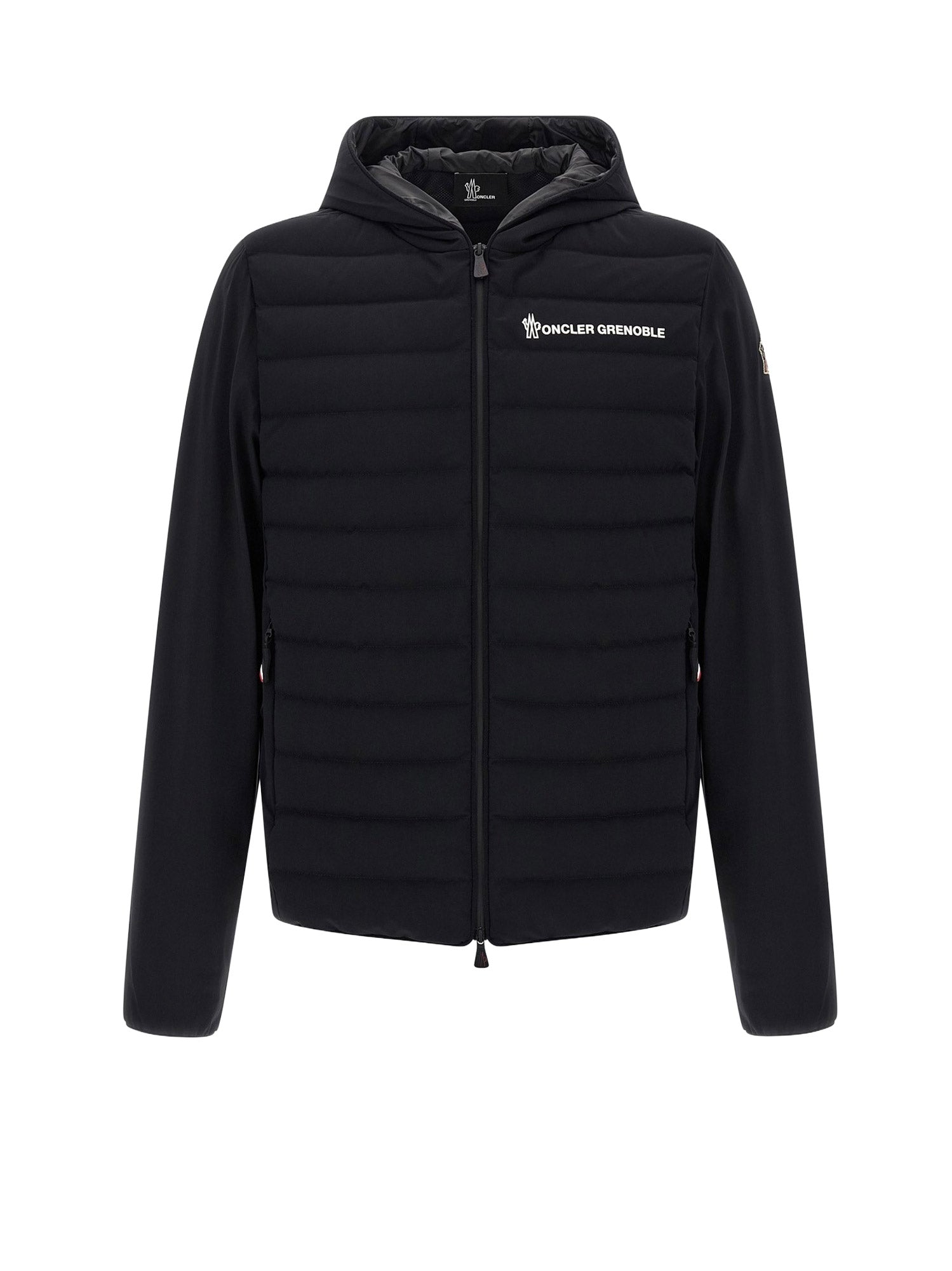 Moncler Grenoble Sweaters Blue Poliammide Elastan