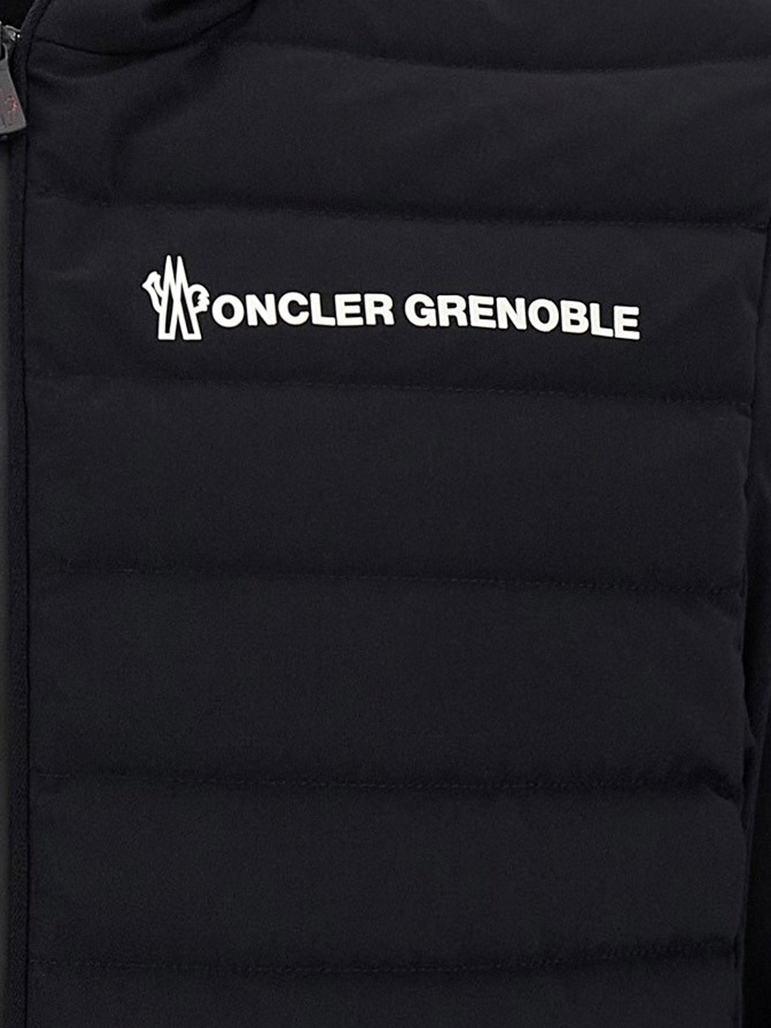 Moncler Grenoble Sweaters Blue Poliammide Elastan