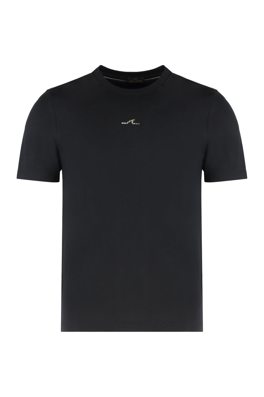 Cotton Crew Neck T-Shirt Black T-shirts