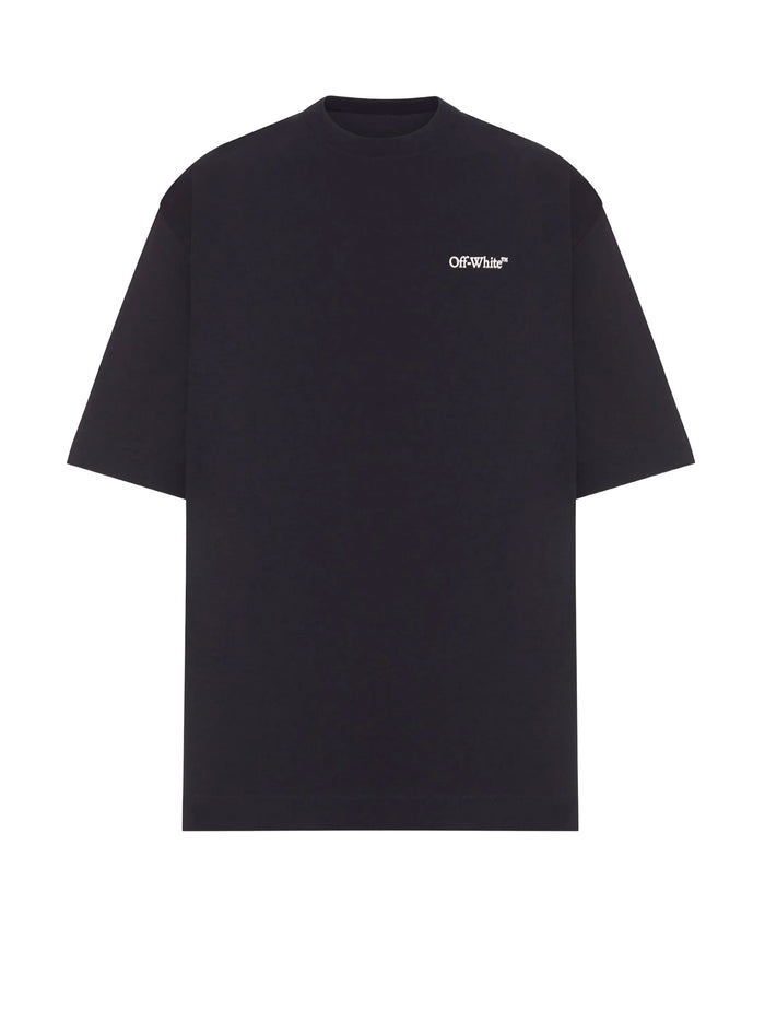 Off White T-Shirts And Polos Black Cotone