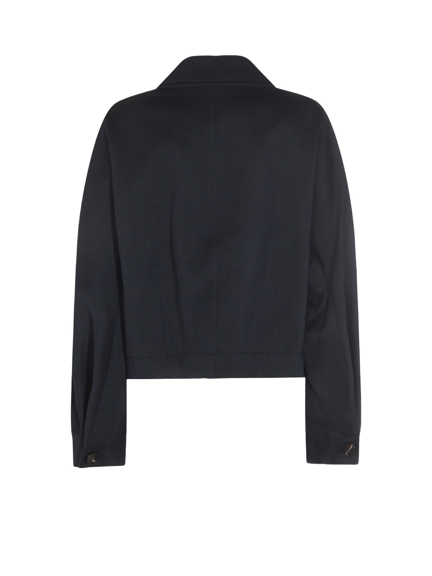 Bottega Veneta Jackets Blue Cotone Lana