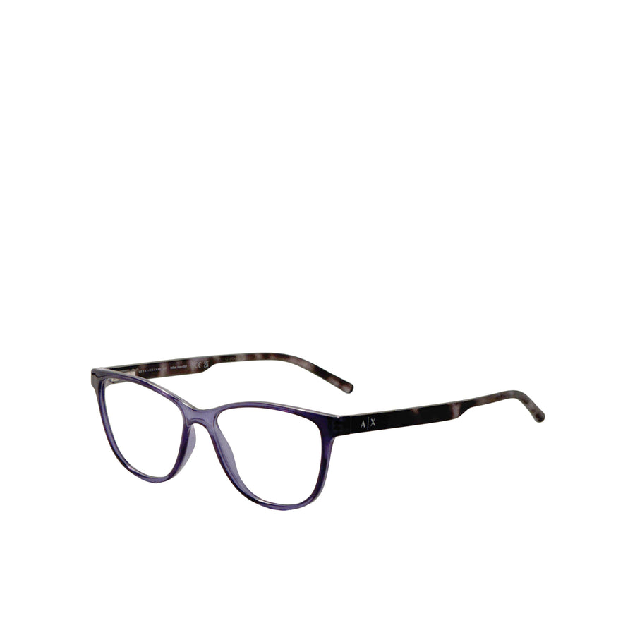 Preloved - Armani Exchange Womens 53mm Shiny Blue Eyeglasses Ax3047-8237-53 One Color