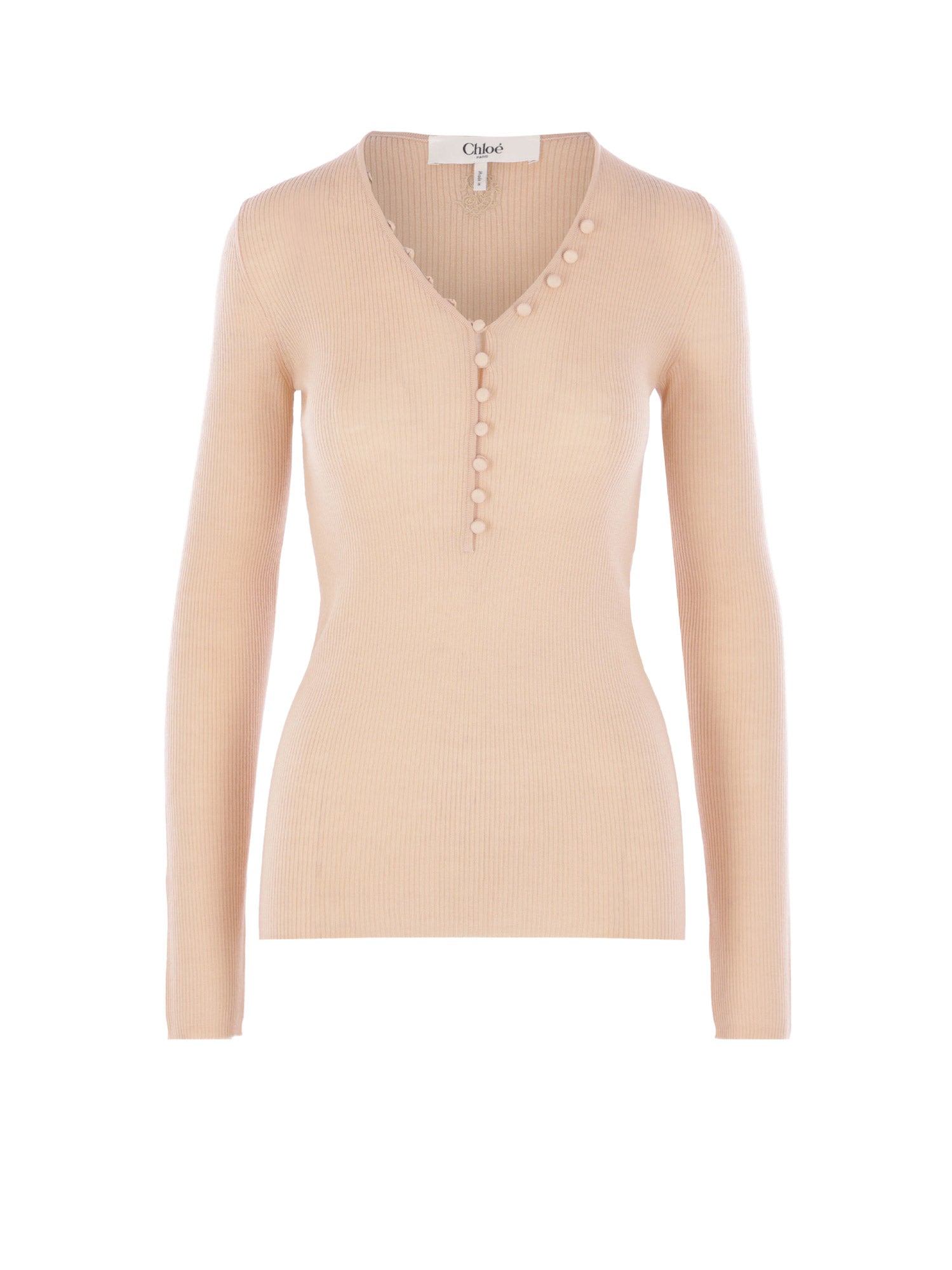 Chloè Sweaters Honey Pink