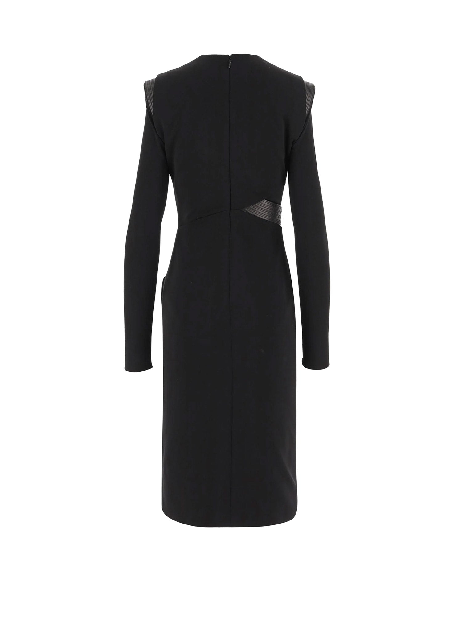 Versace Dresses Black Viscosa Elastan