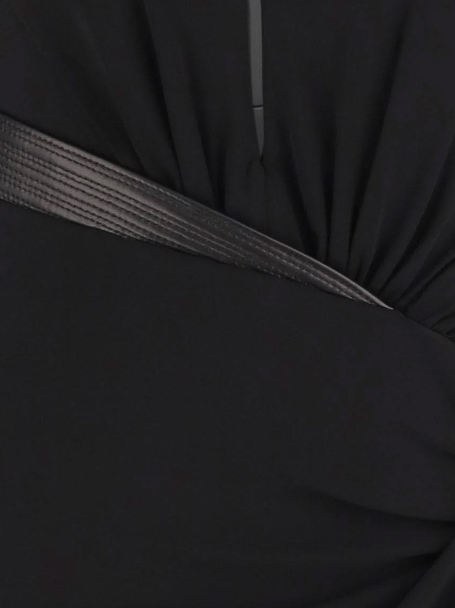 Versace Dresses Black Viscosa Elastan