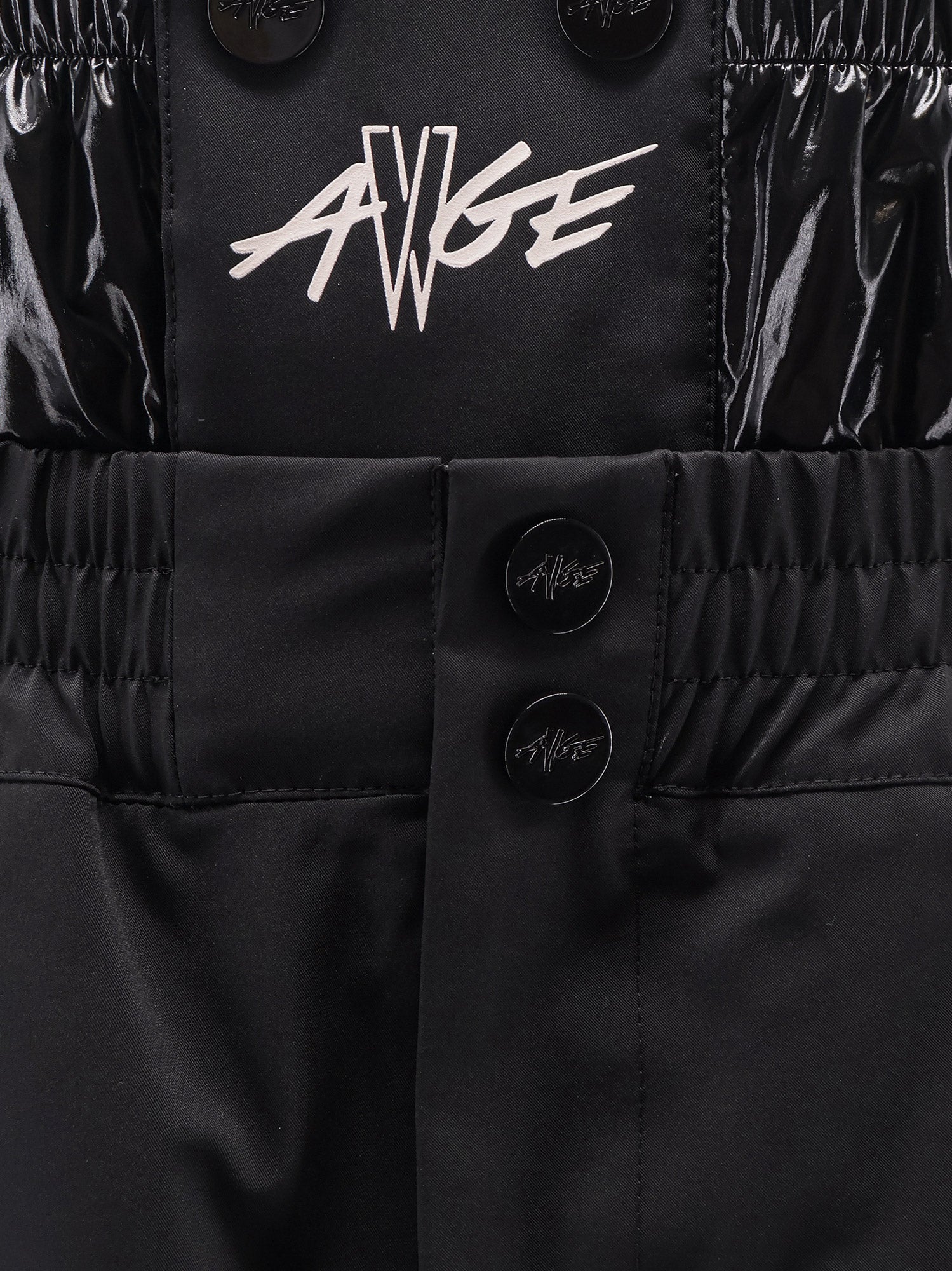 MONCLER GENIUS Shorts Black Poliammide Elastan