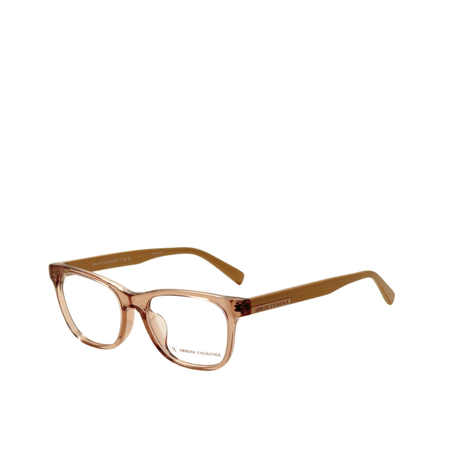 Preloved - Armani Exchange Womens 52mm Shiny Transparent Tundra Eyeglasses Ax3057f-8240-52 One Color
