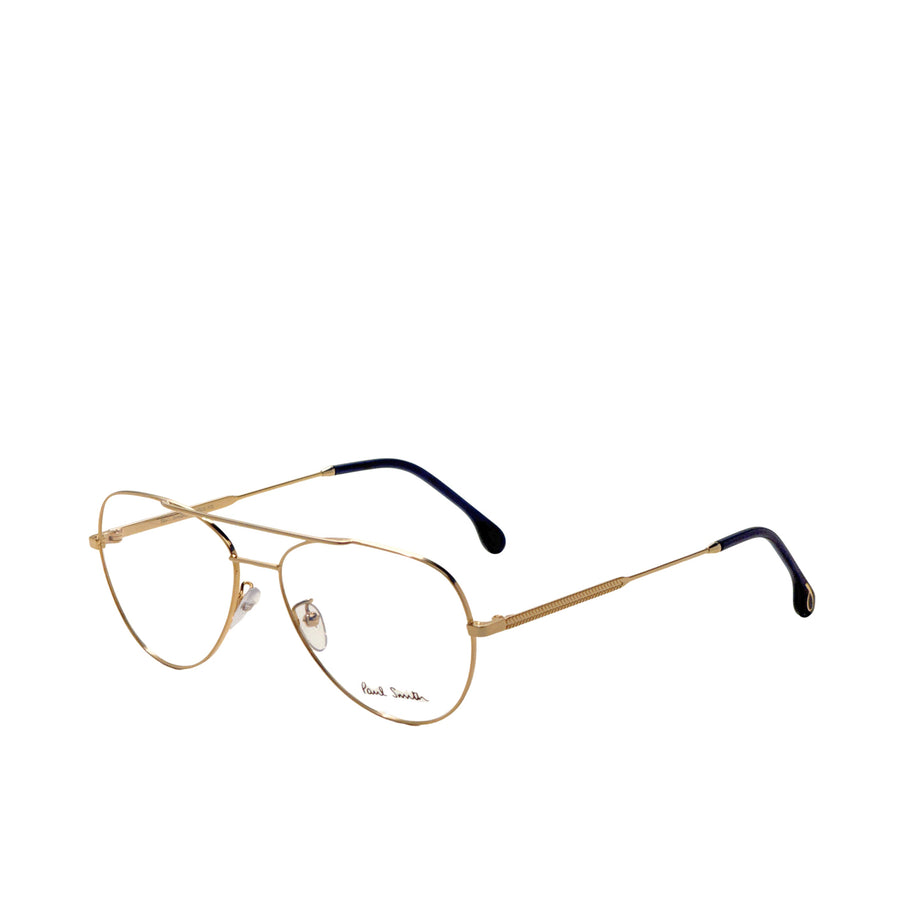 Preloved - Paul Smith Unisex Angus 58mm Gold Eyeglasses Psop006v2-002-58 One Color